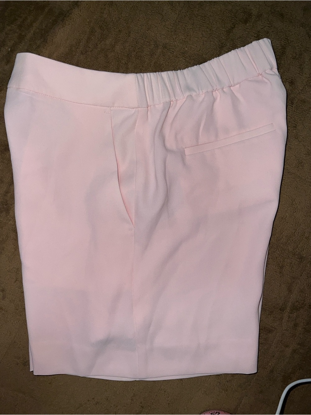 J. Crew Light Pink Bermuda Shorts 100%polyester size 4 - Picture 3 of 7